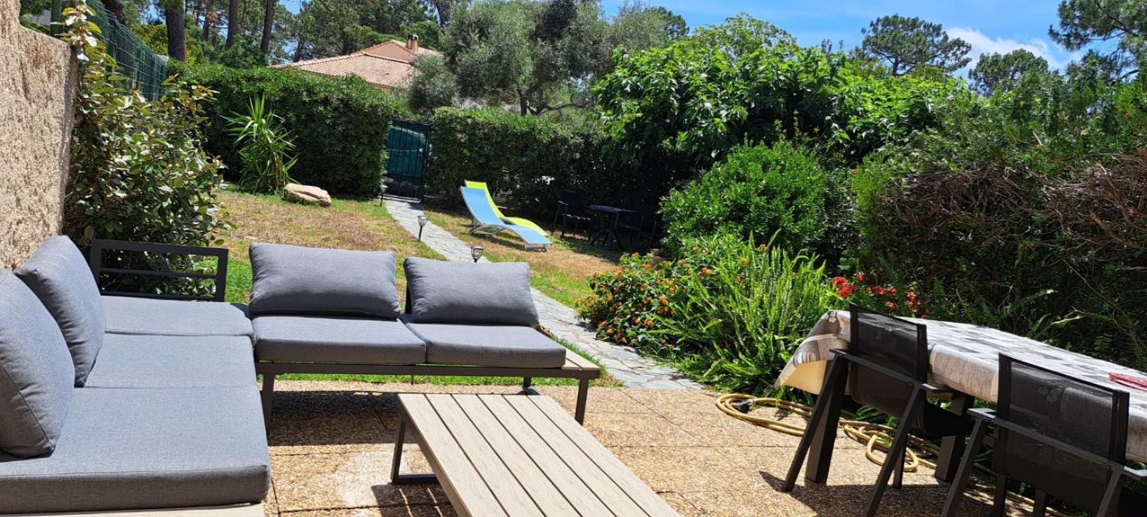 Mini Villa Jardin 50 M Plage Borgo  Exterior foto