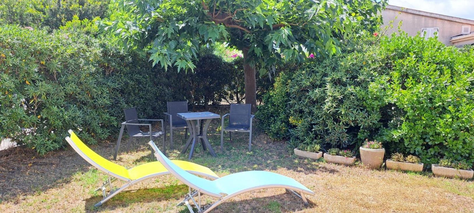Mini Villa Jardin 50 M Plage Borgo  Exterior foto